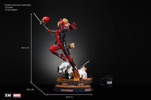 XM Studios Lady Deadpool 1/4 Scale Statue