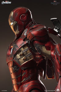 Queen Studios Iron Man Mark 7 (Battled Damaged Version) 1/3 Scale Statue