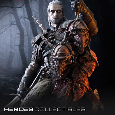Prime 1 Studio Geralt of Rivia (The Witcher 3: Wild Hunt) (2 Versions) 1:3 Scale Statue