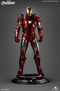 Queen Studios Iron Man Mark 7 Lifesize Scale Statue