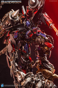 Queen Studios JETPOWER Optimus Prime Vs Megatron Statue