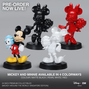 XM Studios Minnie & Mickey Around The World in 24” Statue