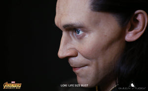 Queen Studios Loki 1:1 Scale Lifesize Bust