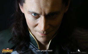 Queen Studios Loki 1:1 Scale Lifesize Bust