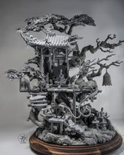 Temple - Ku Rong Si (Yuan Xing Liang Series) (Grey Kit) Statue