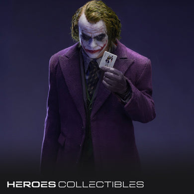 Queen Studios InArt Heath Ledger Joker (Rooted Hair - 2 Figures) (Deluxe Version) 1/6 Scale Statue