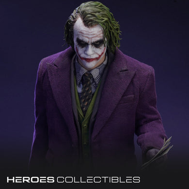 Queen Studios InArt Heath Ledger Joker (Sculpted Hair - 1 Figure) (Regular Version) 1/6 Scale Statue