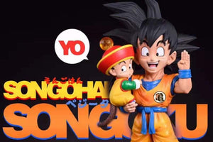 League Studio Son Goku & Son Gohan (Dragonball) Statue