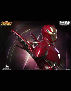 Queen Studios Iron Man MK50 (Clean Version) 1:1 Scale Lifesize Bust