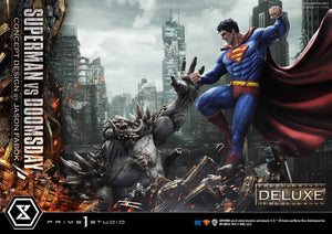 Prime 1 Superman vs Doomsday (Deluxe / Deluxe Bonus Version) (Jason Fabok) 1/3 Scale Statue