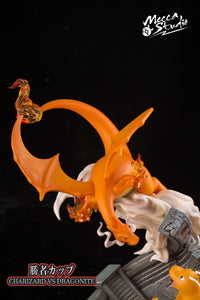 Mecca Studio Charizard vs Dragonite (Pokemon) Statue