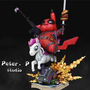 Peter.P studio Deadpool Pikachu (Marvel, Pokemon) Statue