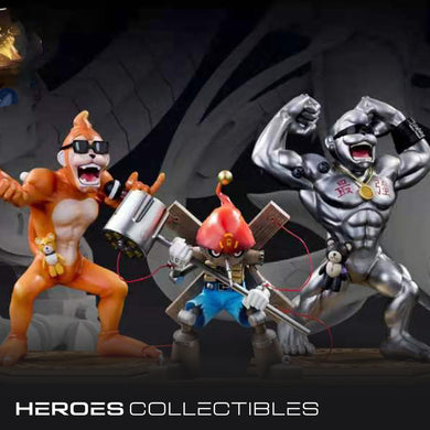 MIMAN Studio Etemon & MetalEtemon (Digimon) Statue