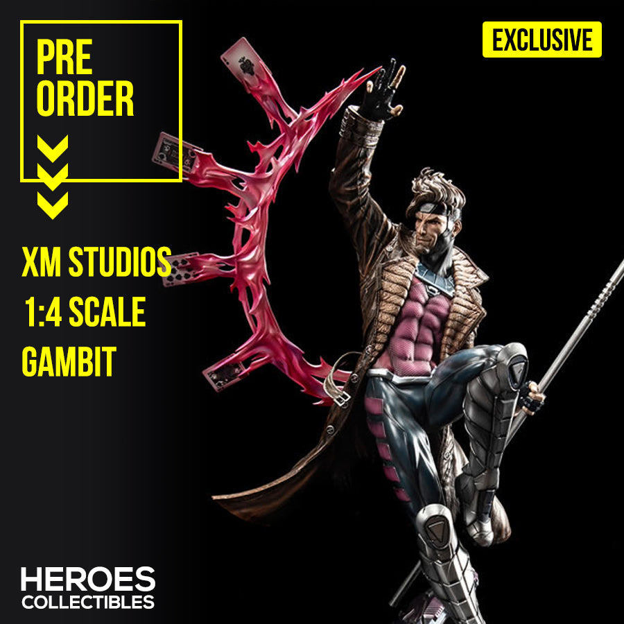 XM Studios Gambit (Exclusive) 1:4 Scale Statue