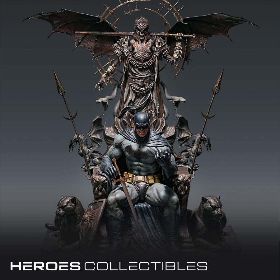 Queen Studios Batman on Throne (Premium Edition) 1/4 Scale Statue