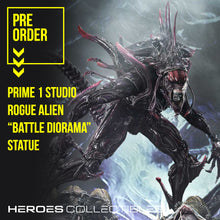 Rogue Alien Battle Diorama Statue