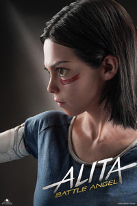 Queen Studios Alita Battle Angel (Premium Version) Life Size Scale Statue