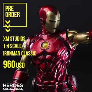 XM Studios Ironman Classic 1:4 Scale Statue