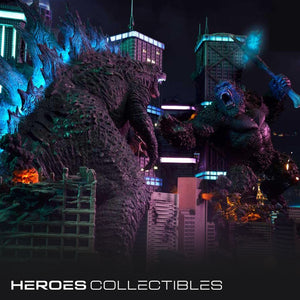 Prime 1 Studio Godzilla and Kong (Godzilla vs Kong Final Battle) (Ultimate Diorama Masterline) Statue