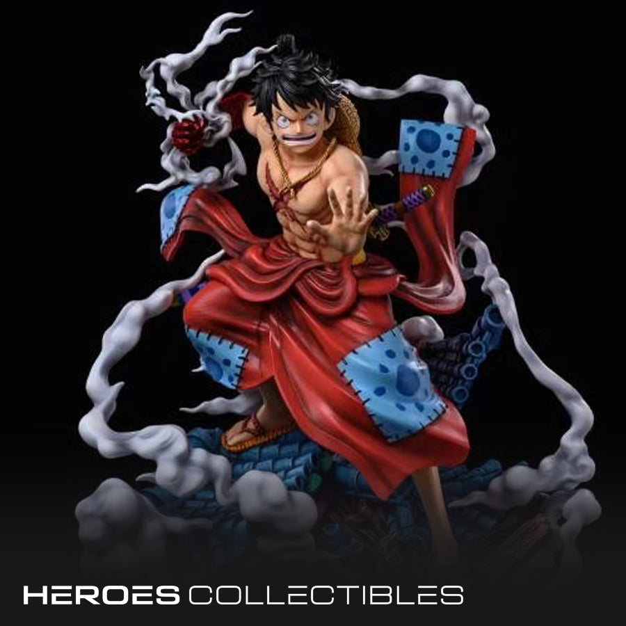 Never wither Studio Monkey D. Luffy (One Piece) Statue (2 versions ...