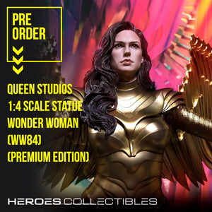 Queen Studios Wonder Woman WW84 (Premium Edition) 1:4 Scale Statue