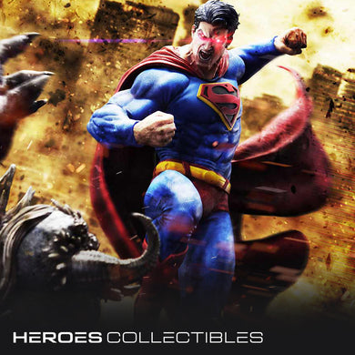 Prime 1 Superman vs Doomsday (Deluxe / Deluxe Bonus Version) (Jason Fabok) 1/3 Scale Statue