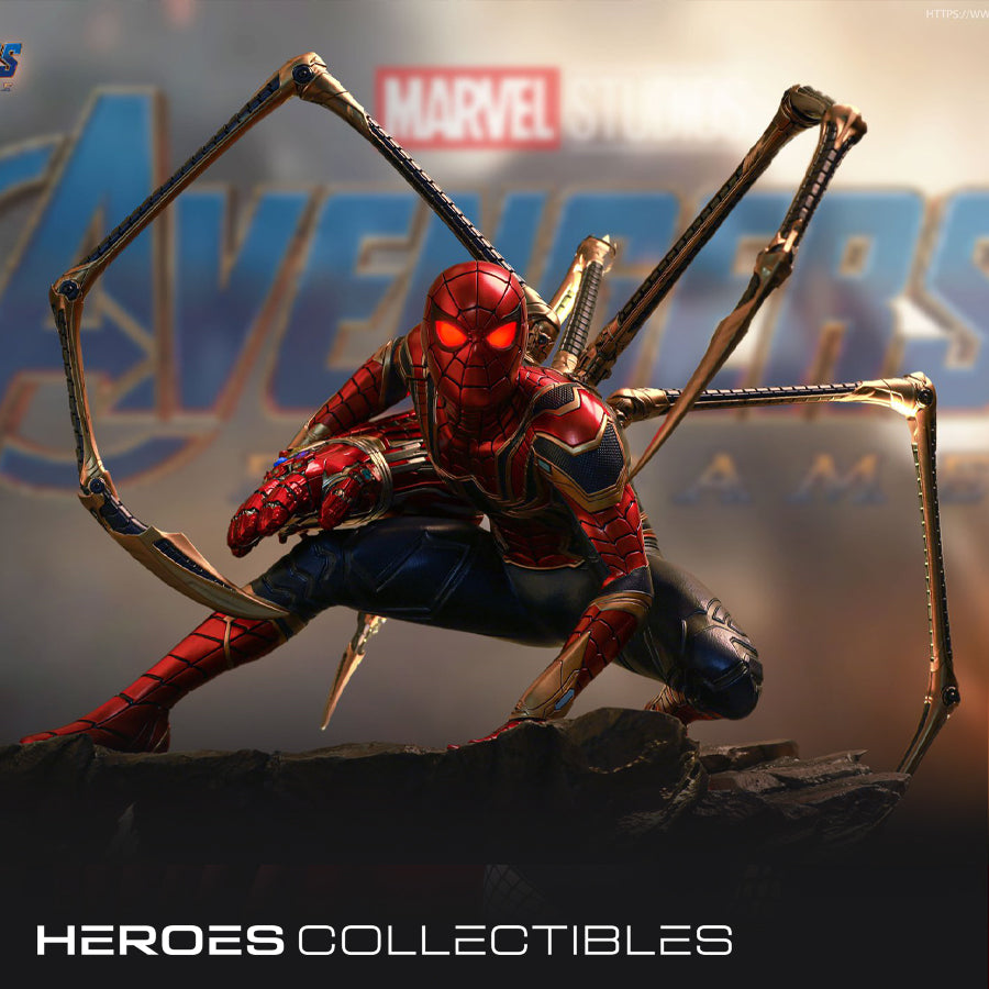 Queen Studios Iron Spider-man (3 Versions) 1/4 Scale Statue