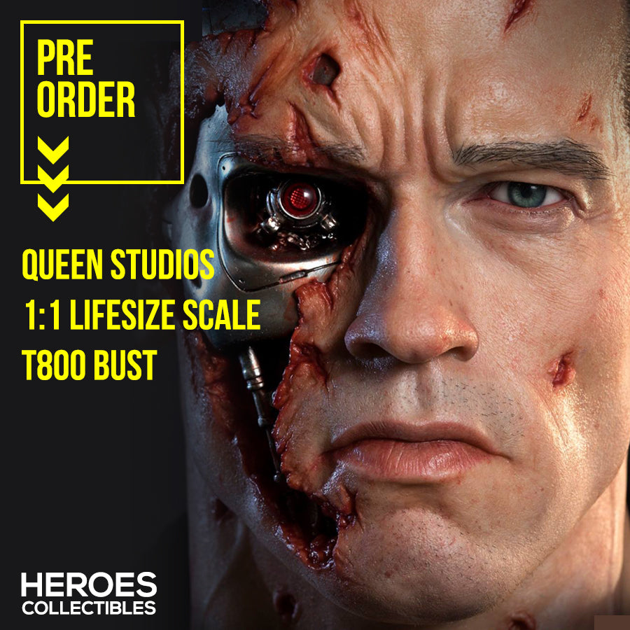 Queen Studios T800 1:1 Scale Lifesize Bust