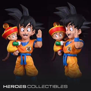 League Studio Son Goku & Son Gohan (Dragonball) Statue